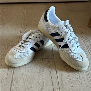 adidas White and Navy Women's Sneakers